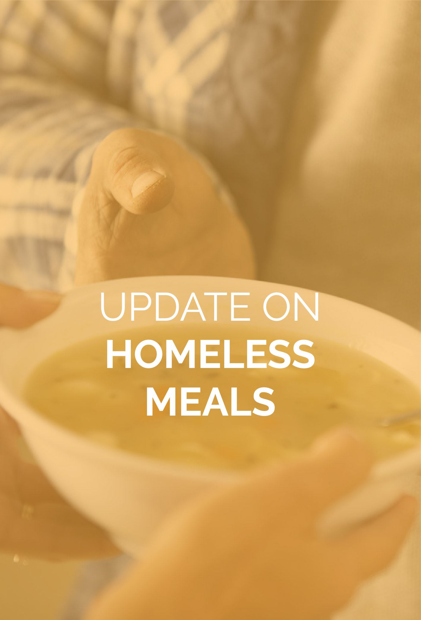 Homeless Meals Update