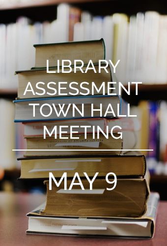 Library Town Hall newsflash
