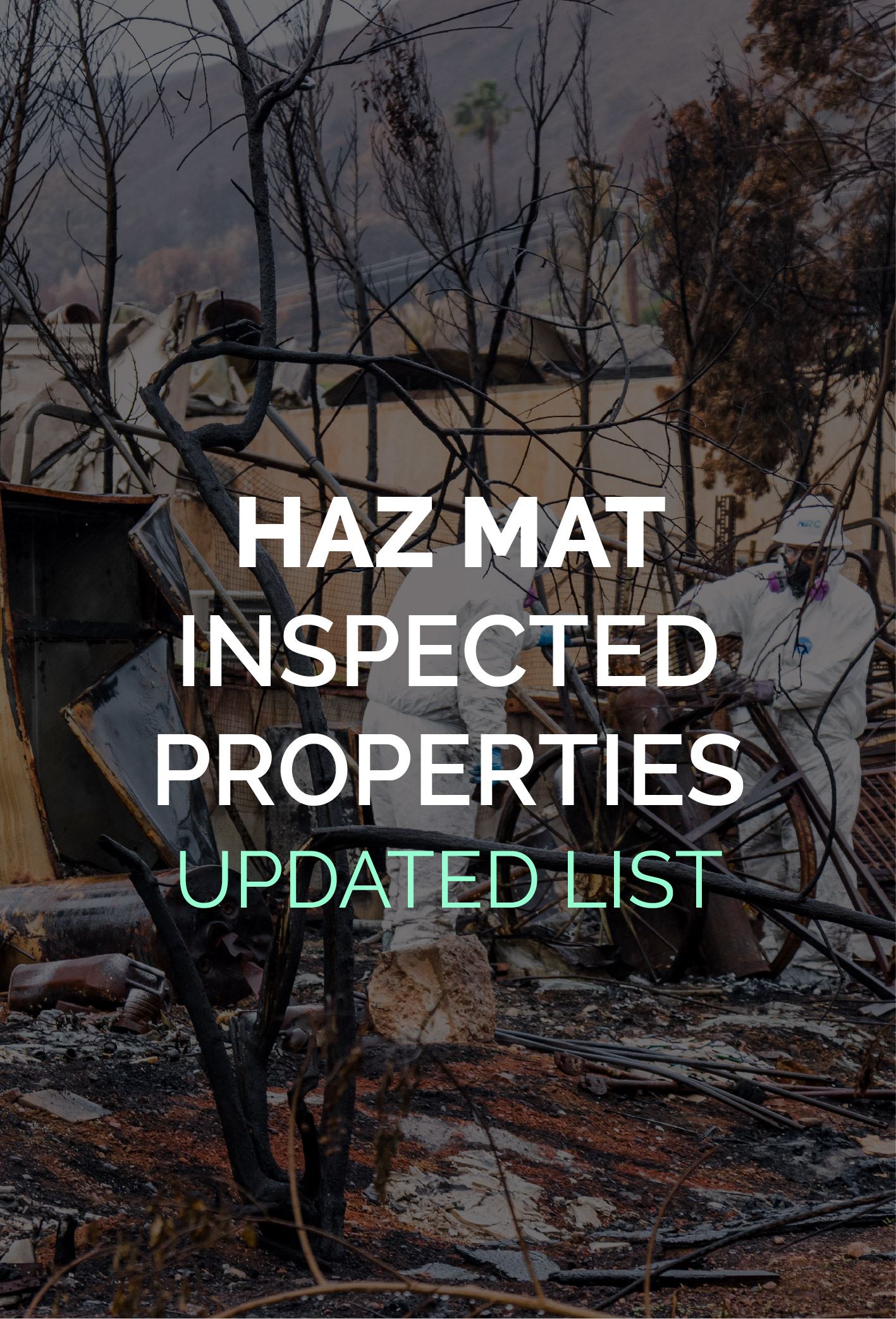 HazMat Inspections List