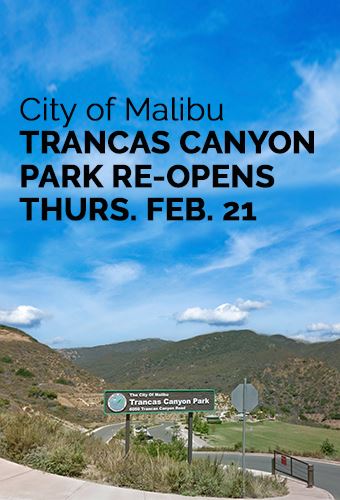 Trancas Canyon Park Reopens