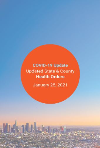 Jan 25 State & County COVID-19 Orders Update