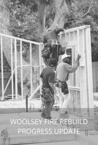 WOOLSEY FIRE REBUILD PROGRESS UPDATE newsflash