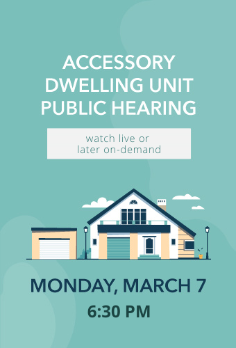 ADU march 7 hearing newsflash new 3.2.2022