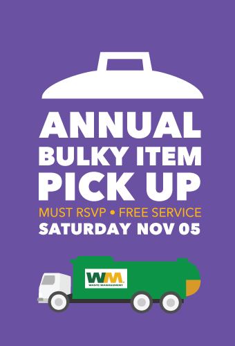 city of malibu bulky item pickup day November 5