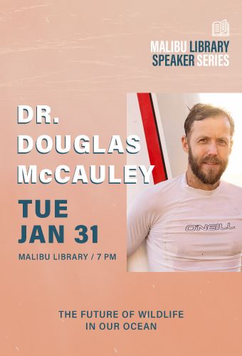 Graphic - City of Malibu - Library Speaker Series - The Future of Our Oceans - January 31