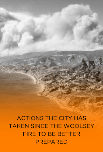 what has city done since woolsey newsflash