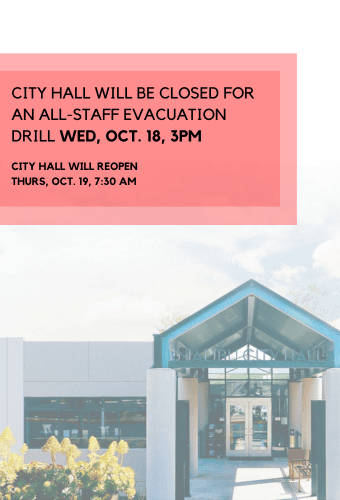 evacuation drill oct 18 newsflash