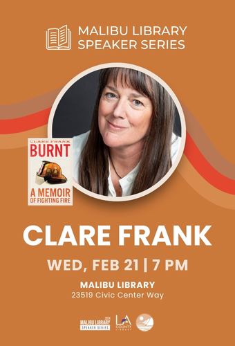 City of Malibu Library Speaker Series with Clare Frank February 21 2024