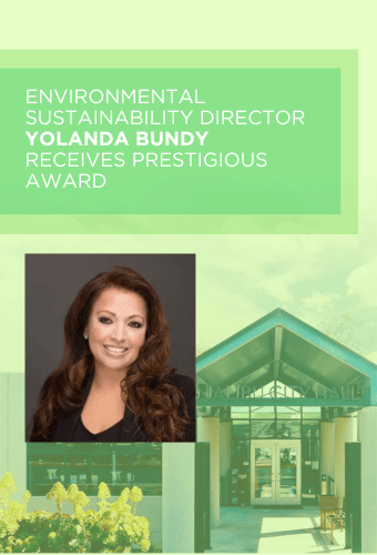 City of Malibu Environmental Sustainability Dept Director Yolanda Bundy receives award