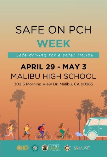 City of Malibu Newsflash - Safe on PCH Week - road safety events at Malibu High School
