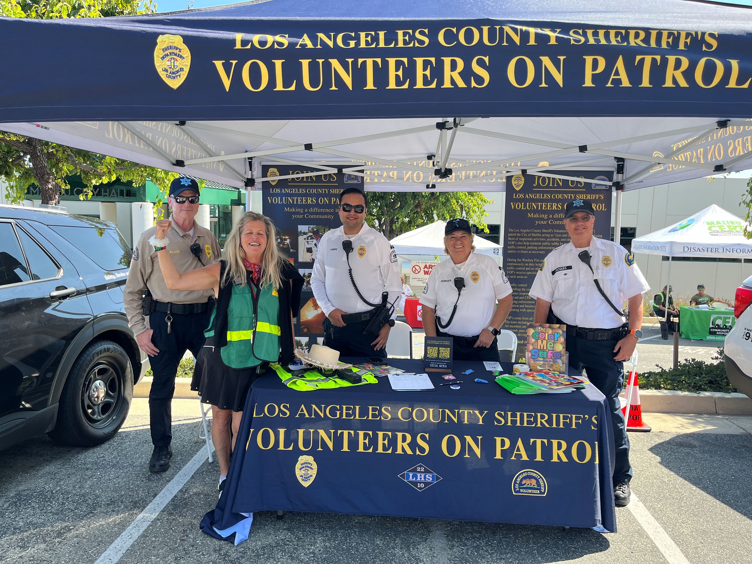 Safety and Preparedness Fair 2024 Volunteers on Patrol