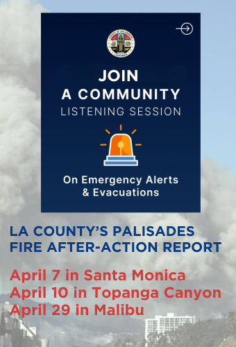 COUNTY COMMUNITY LISTENING SESSION NEWSFLASH 4.7.2025