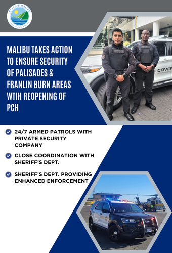 security firm hired PCH opening 5.22.2025