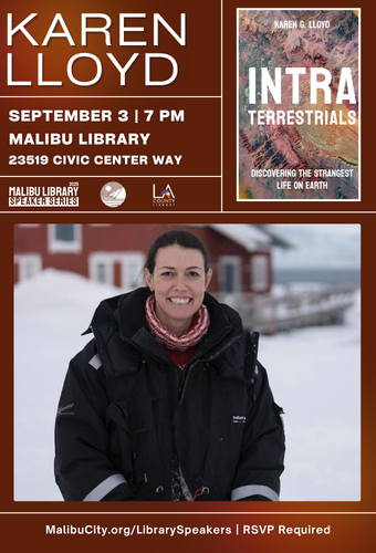 Malibu Library Speaker Series with biologist Karen Lloyd September 3