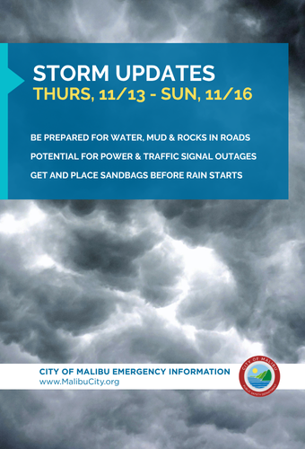 malibu storm updates nov 2025