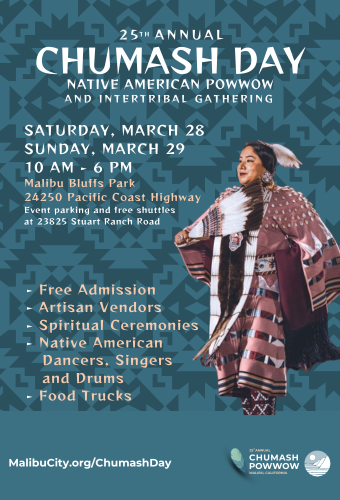 25th Annual Chumash Day Native American Powwow Intertribal Gathering March 28-29