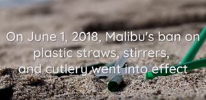 Malibu Straw Ban Video