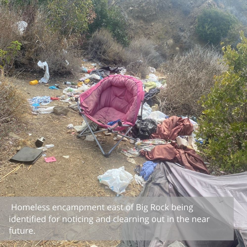 east of big rock homeless encampment social 10.29.21