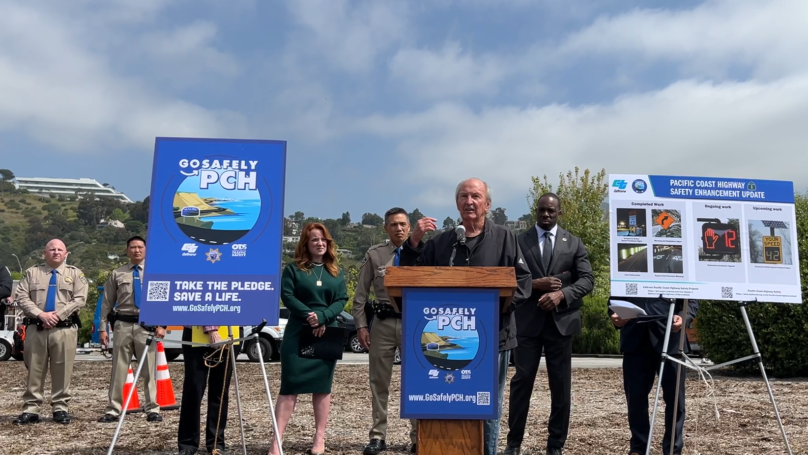 City of Malibu - PCH safety press conference